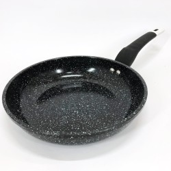 Сковорода UNIQUE UN-5135 24 см. Устойчивая к царапинам и сколам сковорода, с антипригарным покрытием