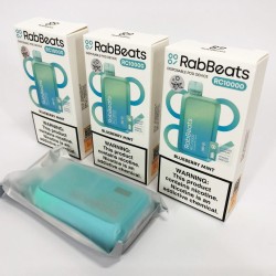 Elf Bar RabBeats RC10000. Чорниця Мята (Blueberry Mint)