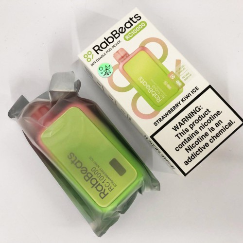 Elf Bar RabBeats RC10000. Полуниця Ківі (Strawberry Kiwi Ice)