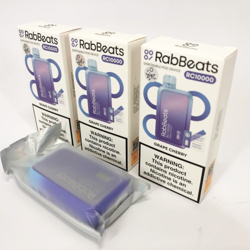 Elf Bar RabBeats RC10000. Виноград Вишня (Grape Cherry)