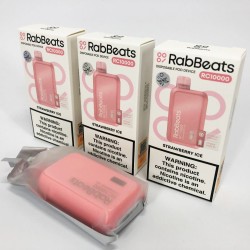 Elf Bar RabBeats RC10000. Полуниця (Strawberry Ice)