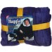 Плед толстовка с капюшоном и рукавами Huggle Hoodie оверсайз Blue - фото 20