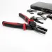 Многофункциональный набор быстросменных инструментов 5 в 1 (плоскогубцы, зачистка изоляции, обжимные щипцы)