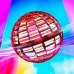 Летающий шар спиннер светящийся FlyNova Pro Gyrosphere игрушка мяч бумеранг, игрушка летающий шар