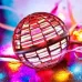 Летающий шар спиннер светящийся FlyNova Pro Gyrosphere игрушка мяч бумеранг, игрушка летающий шар