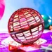 Летающий шар спиннер светящийся FlyNova Pro Gyrosphere игрушка мяч бумеранг, игрушка летающий шар