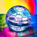Летающий шар спиннер светящийся FlyNova Pro Gyrosphere игрушка мяч бумеранг, игрушка летающий шар