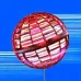 Летающий шар спиннер светящийся FlyNova Pro Gyrosphere игрушка мяч бумеранг, игрушка летающий шар