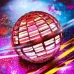 Летающий шар спиннер светящийся FlyNova Pro Gyrosphere игрушка мяч бумеранг, игрушка летающий шар
