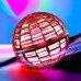 Летающий шар спиннер светящийся FlyNova Pro Gyrosphere игрушка мяч бумеранг, игрушка летающий шар