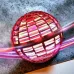 Летающий шар спиннер светящийся FlyNova Pro Gyrosphere игрушка мяч бумеранг, игрушка летающий шар