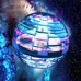 Летающий шар спиннер светящийся FlyNova Pro Gyrosphere игрушка мяч бумеранг, игрушка летающий шар