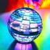 Летающий шар спиннер светящийся FlyNova Pro Gyrosphere игрушка мяч бумеранг, игрушка летающий шар