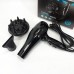 Професійний фен Gemei GM-103 2200Вт для сушіння укладання волосся режими швидкості, температури, сенсор - фото 2