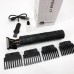 Машинка для стрижки волосся Vintage T9-2 BLACK 4 насадки - фото 7