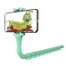 Гибкий держатель для телефона с присосками универсальный Cute Worm Lazy Holder. Цвет: зеленый - фото 10
