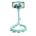 Гибкий держатель для телефона с присосками универсальный Cute Worm Lazy Holder. Цвет: зеленый - фото 12