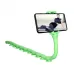 Гибкий держатель для телефона с присосками универсальный Cute Worm Lazy Holder. Цвет: зеленый