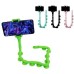 Гибкий держатель для телефона с присосками универсальный Cute Worm Lazy Holder. Цвет: зеленый - фото 3