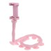 Гибкий держатель для телефона с присосками универсальный Cute Worm Lazy Holder. Цвет: розовый - фото 14