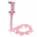 Гибкий держатель для телефона с присосками универсальный Cute Worm Lazy Holder. Цвет: розовый - фото 3