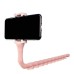 Гибкий держатель для телефона с присосками универсальный Cute Worm Lazy Holder. Цвет: розовый - фото 7