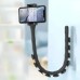 Гибкий держатель для телефона с присосками универсальный Cute Worm Lazy Holder. Цвет: черный - фото 7