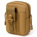 Тактическая сумка - подсумок для телефона, система MOLLE органайзер тактический из кордуры. Цвет: койот - фото 30