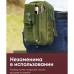 Тактическая сумка - подсумок для телефона, система MOLLE органайзер тактический из кордуры. Цвет: хаки - фото 9