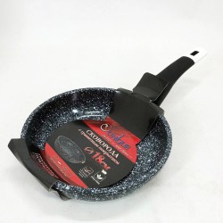 Сковорода с антипригарным покрытием Unique UN-5101 18 см гранит, Сковорода для приготовления на плите