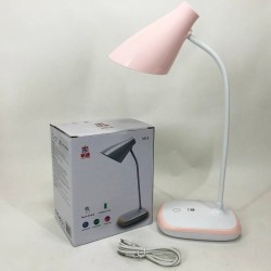 Светодиодная аккумуляторная лампа TaigeXin LED MS-6 лампа настольная с аккумулятором. Цвет: розовый