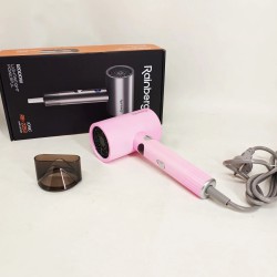 Профессиональный фен для волос с ионизацией Rainberg RB-2253 2000Вт Pink