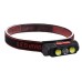 Ліхтар налобний PLD-2119B-XPE+2COB(white+red), Ліхтар на голову для риболовлі, Водонепроникний ліхтарик (арт. 26704) - фото 4