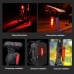 Велоліхтар LEADBIKE LD77-LS-4 LED з лазерною розміткою, Ліхтар акумуляторний світлодіодний велосипедний - фото 3