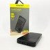 Power Bank Awei P5K 10000 mah Портативное зарядное УМБ 2xUSB черный - фото 3