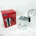 Гейзерна кавоварка Magio MG-1001 150 мл, гейзерна турка для кави, гейзерна кавоварка з нержавіючої сталі - фото 2