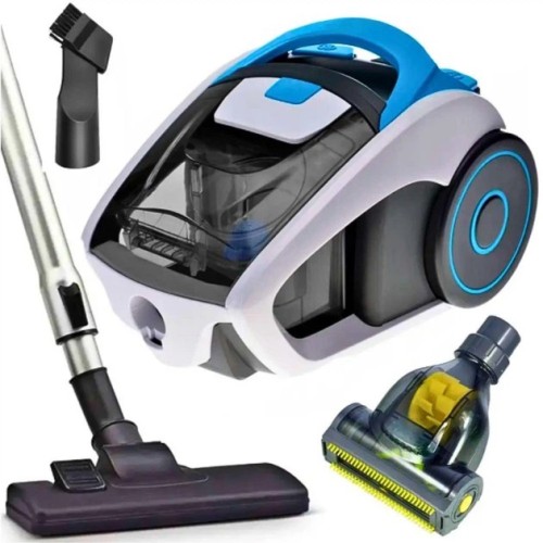 Пылесос с турбощеткой без мешка Crownberg CB-0116 контейнерный пылесос для сухой уборки с фильтром НЕРА