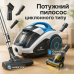 Пылесос с турбощеткой без мешка Crownberg CB-0116 контейнерный пылесос для сухой уборки с фильтром НЕРА - фото 5