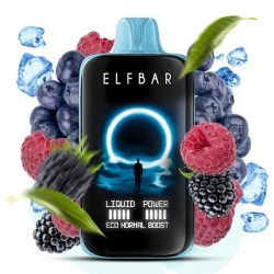 Elf Bar Moon Night 40000. Синяя Малина (Blue Razz Ice)