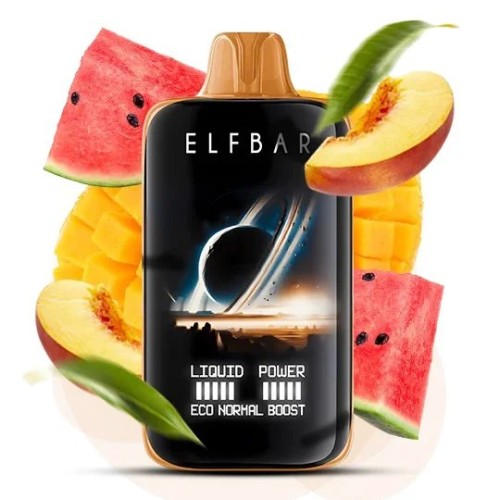 Elf Bar Moon Night 40000. Манго Персик Арбуз (Mango Peach Watermelon)