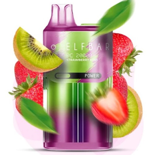 Elf Bar BC20000 5%. Полуниця Ківі (Strawberry Kiwi)