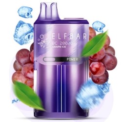 Elf Bar BC20000 5%. Виноград (Grape Ice)