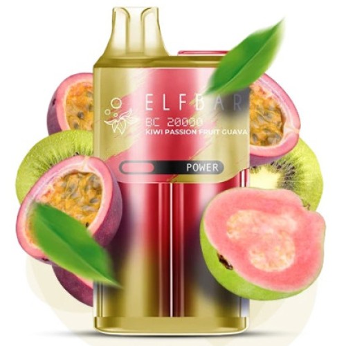 Elf Bar BC20000 5%. Ківі Маракуя Гуава (Kiwi Passion Fruit Guava)