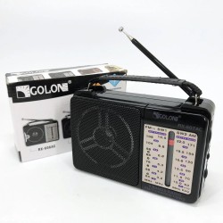 Портативный Радиоприёмник всеволновой GOLON RX-607 AC, Переносной приемник fm am, FM-приемники