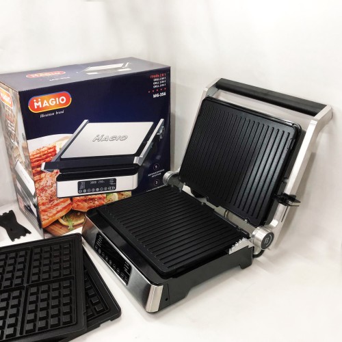 Електричний гриль-барбекю з регульованою температурою до 230°C