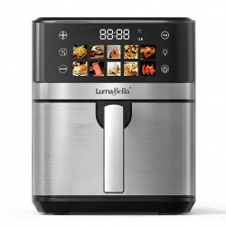 Потужна аерофритюрниця LumaBella LB-60031 (2600 Вт, 12 л) із сенсорним управлінням та нержавіючої сталі